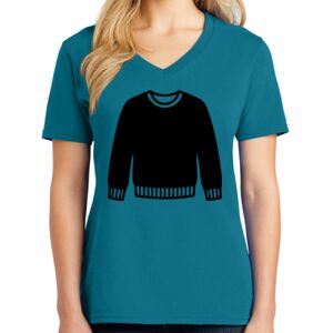 Women's V-neck Tee Thumbnail