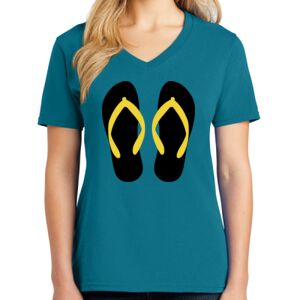 Women's V-neck Tee Thumbnail