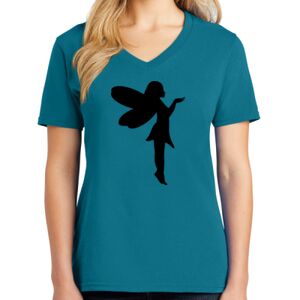 Women's V-neck Tee Thumbnail