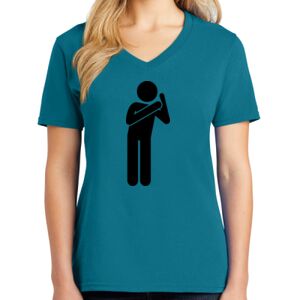 Women's V-neck Tee Thumbnail