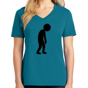 Women's V-neck Tee Thumbnail