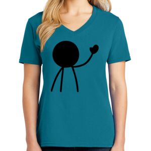 Women's V-neck Tee Thumbnail