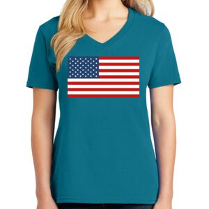 Women's V-neck Tee Thumbnail