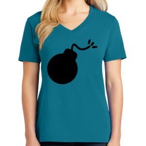 Women's V-neck Tee Thumbnail