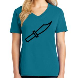 Women's V-neck Tee Thumbnail