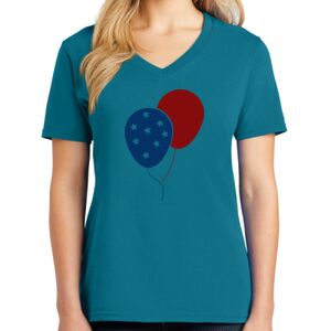 Women's V-neck Tee Thumbnail