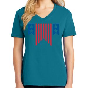 Women's V-neck Tee Thumbnail