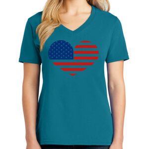 Women's V-neck Tee Thumbnail