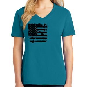 Women's V-neck Tee Thumbnail