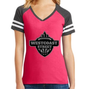 Women's Game V-Neck Tee Thumbnail