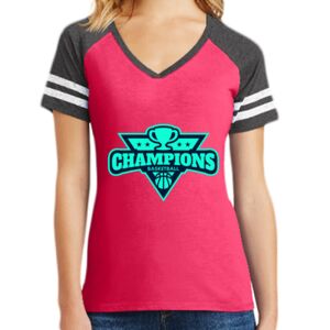 Women's Game V-Neck Tee Thumbnail