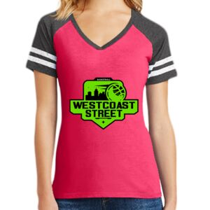 Women's Game V-Neck Tee Thumbnail