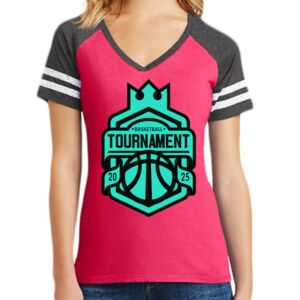Women's Game V-Neck Tee Thumbnail