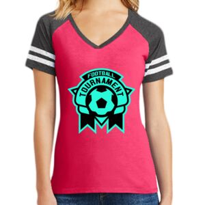 Women's Game V-Neck Tee Thumbnail