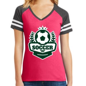 Women's Game V-Neck Tee Thumbnail
