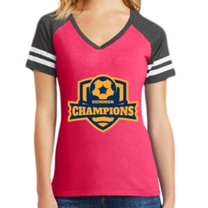 Women's Game V-Neck Tee Thumbnail