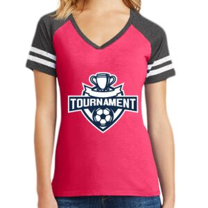 Women's Game V-Neck Tee Thumbnail