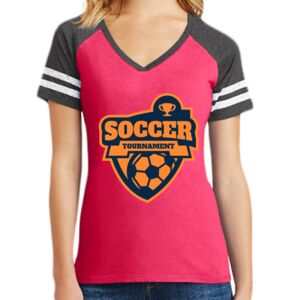 Women's Game V-Neck Tee Thumbnail