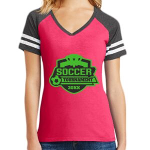 Women's Game V-Neck Tee Thumbnail