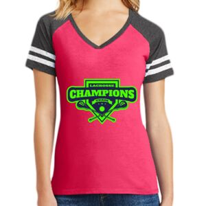 Women's Game V-Neck Tee Thumbnail