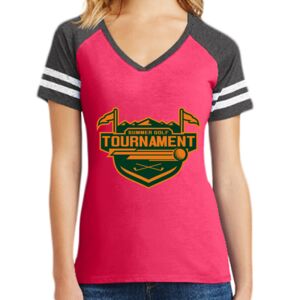 Women's Game V-Neck Tee Thumbnail