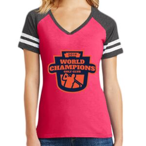 Women's Game V-Neck Tee Thumbnail