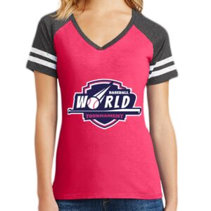 Women's Game V-Neck Tee Thumbnail