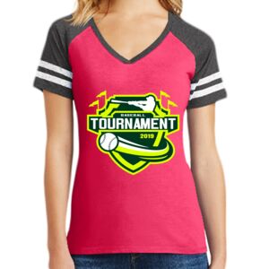 Women's Game V-Neck Tee Thumbnail