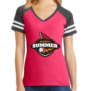 Women's Game V-Neck Tee Thumbnail