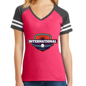 Women's Game V-Neck Tee Thumbnail