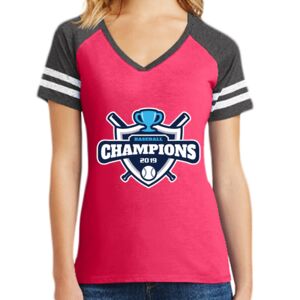 Women's Game V-Neck Tee Thumbnail