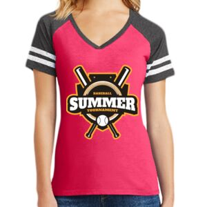 Women's Game V-Neck Tee Thumbnail