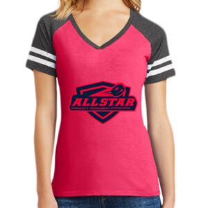 Women's Game V-Neck Tee Thumbnail