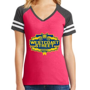 Women's Game V-Neck Tee Thumbnail