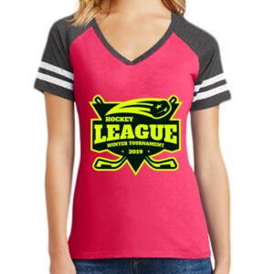 Women's Game V-Neck Tee Thumbnail
