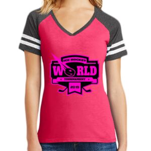 Women's Game V-Neck Tee Thumbnail