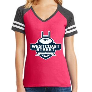 Women's Game V-Neck Tee Thumbnail