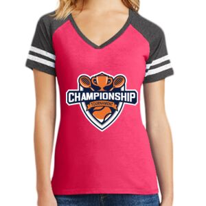Women's Game V-Neck Tee Thumbnail