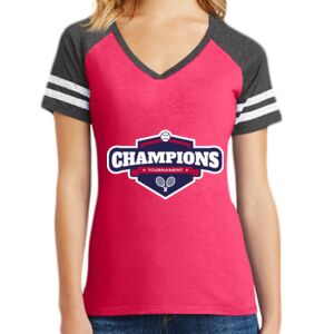Women's Game V-Neck Tee Thumbnail