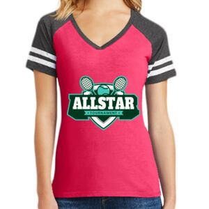 Women's Game V-Neck Tee Thumbnail
