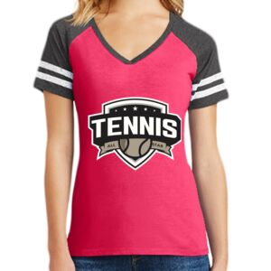 Women's Game V-Neck Tee Thumbnail