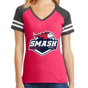 Women's Game V-Neck Tee Thumbnail