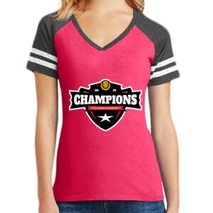 Women's Game V-Neck Tee Thumbnail