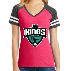 Women's Game V-Neck Tee Thumbnail