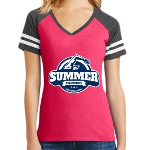 Women's Game V-Neck Tee Thumbnail