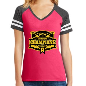 Women's Game V-Neck Tee Thumbnail