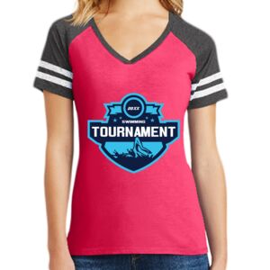 Women's Game V-Neck Tee Thumbnail