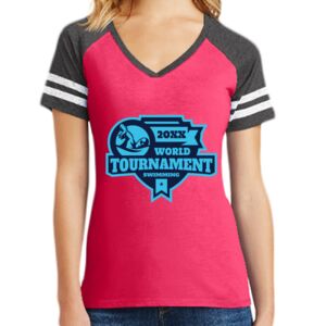Women's Game V-Neck Tee Thumbnail