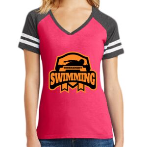 Women's Game V-Neck Tee Thumbnail