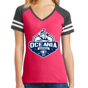 Women's Game V-Neck Tee Thumbnail